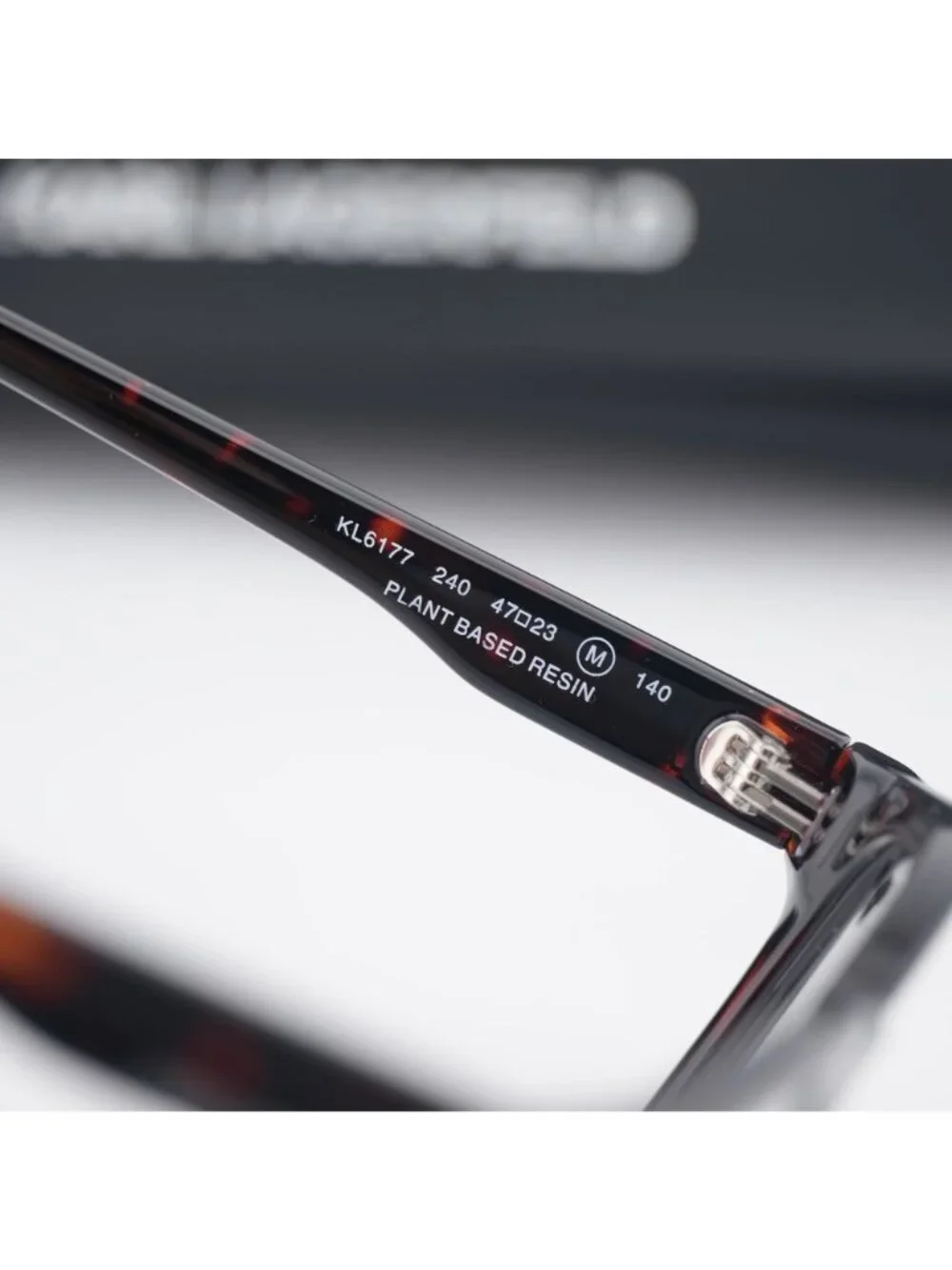 Karl Lagerfeld KL6177 240 Round 47mm Eyeglasses - Havana